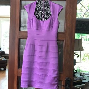 Silky Purple Dress